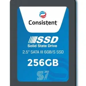 Consistent 256GB 2.5-Inch SATA SSD