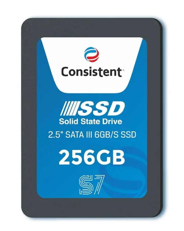 Consistent 256GB 2.5-Inch SATA SSD